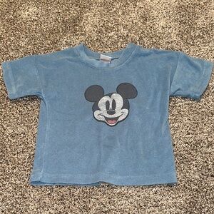 5/$15 Disney Kids T-Shirt with Mickey Mouse in Blue
